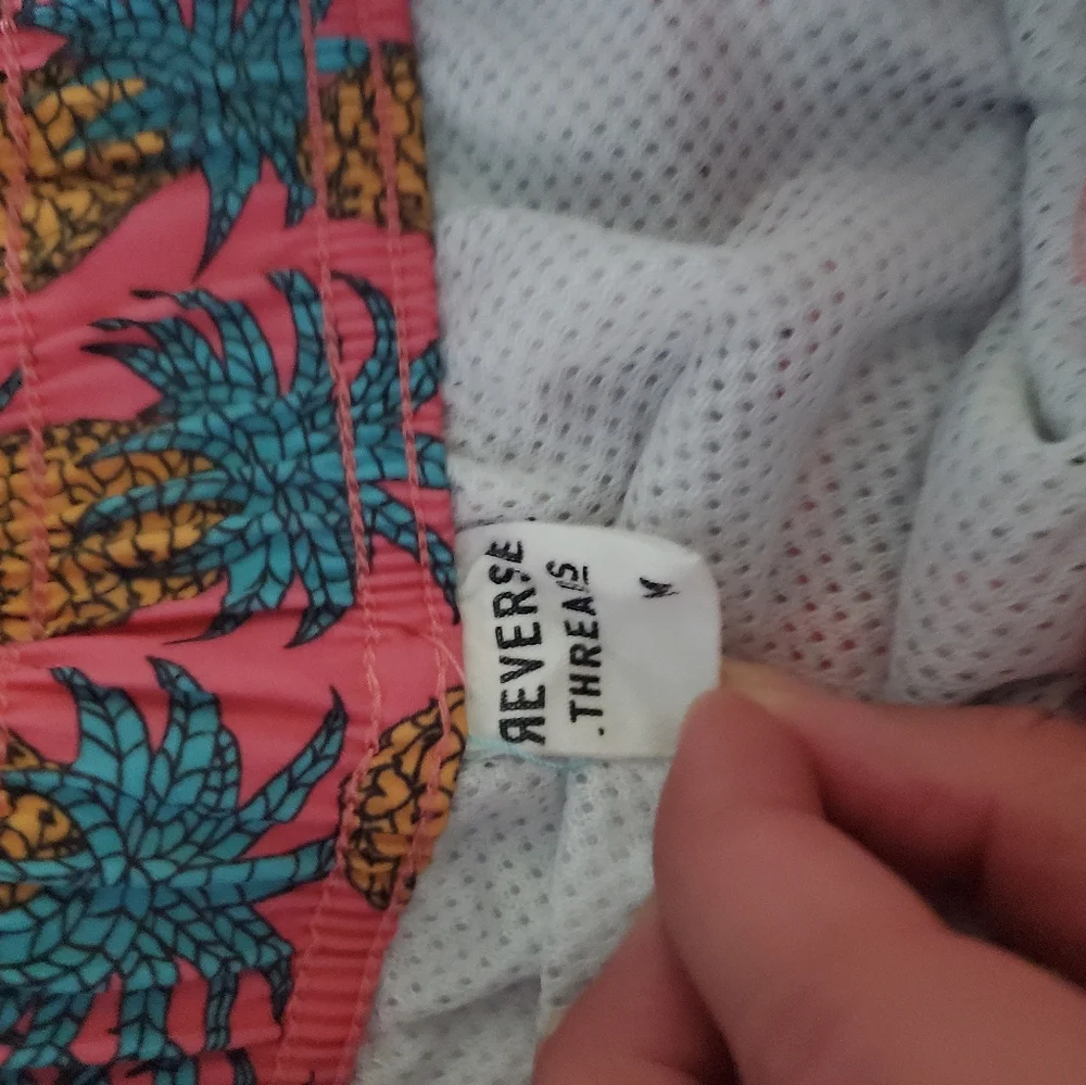 Reverse swimming shorts